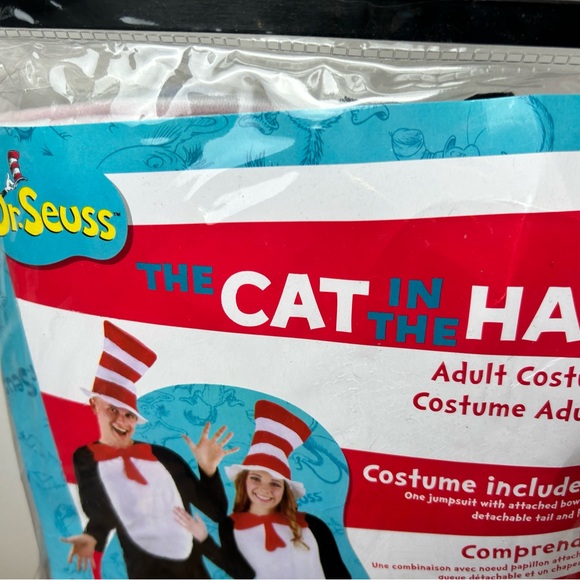 Cat in the hat Dr. Seuss Costume - Picture 9 of 11